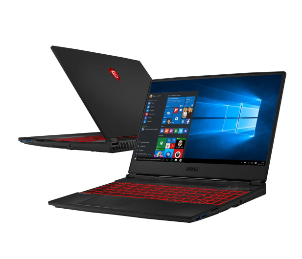 MSI GL65 i5-9300H/8GB/256/Win10X GTX1650 - 525374 - zdjęcie